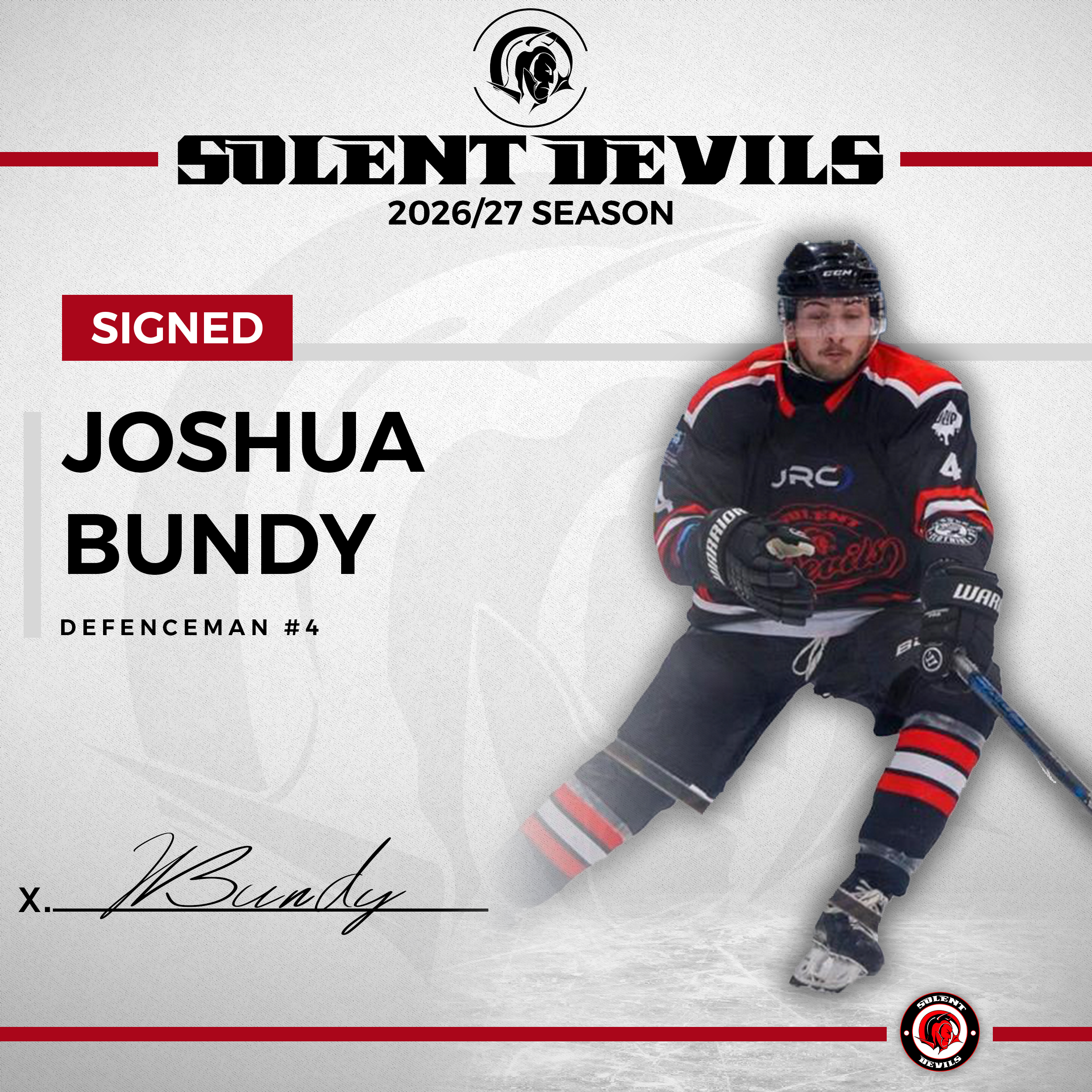 Solent Devils 2026/27 Player Signing – Josh Bundy